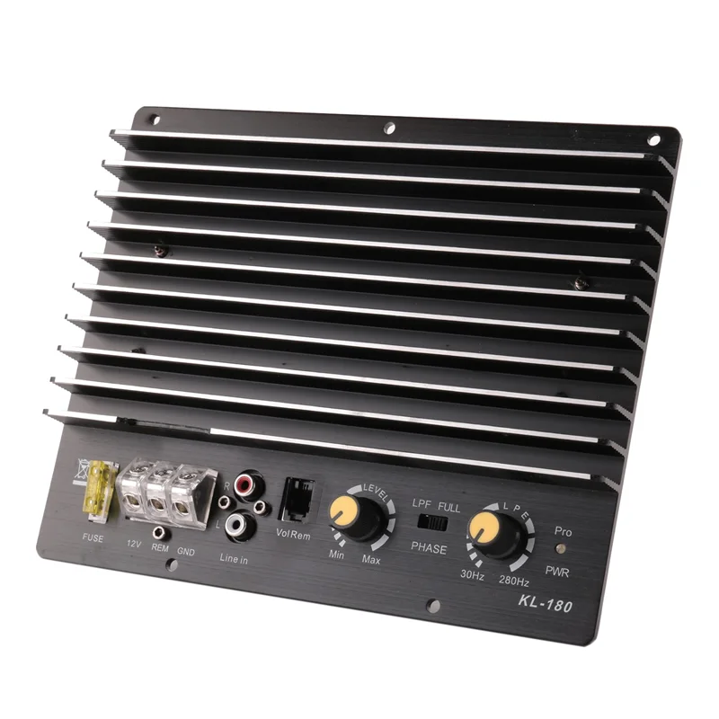 1000W 12V Car Audio Power Amplifier Subwoofer Amplifier Board Audio DIY Amplifier Board Kl-180-Y41A
