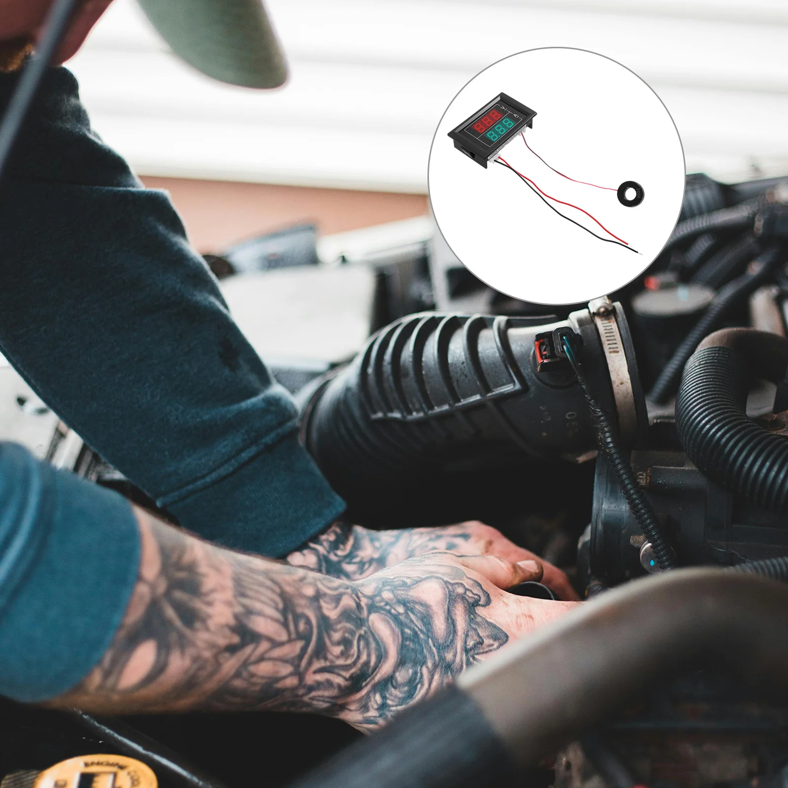 

Digital Multimeter Voltage Current Tester Dual Display Portable Electric Meter For Real-Time Monitoring Volt Meter Tester