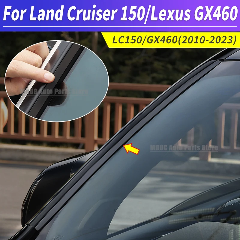 MDUG For Toyota Land Cruiser Prado 150 LC150 2010-2023 Lexus 460 Windshield Weatherstrip Noise Reduction Seal Strip Car Accessor