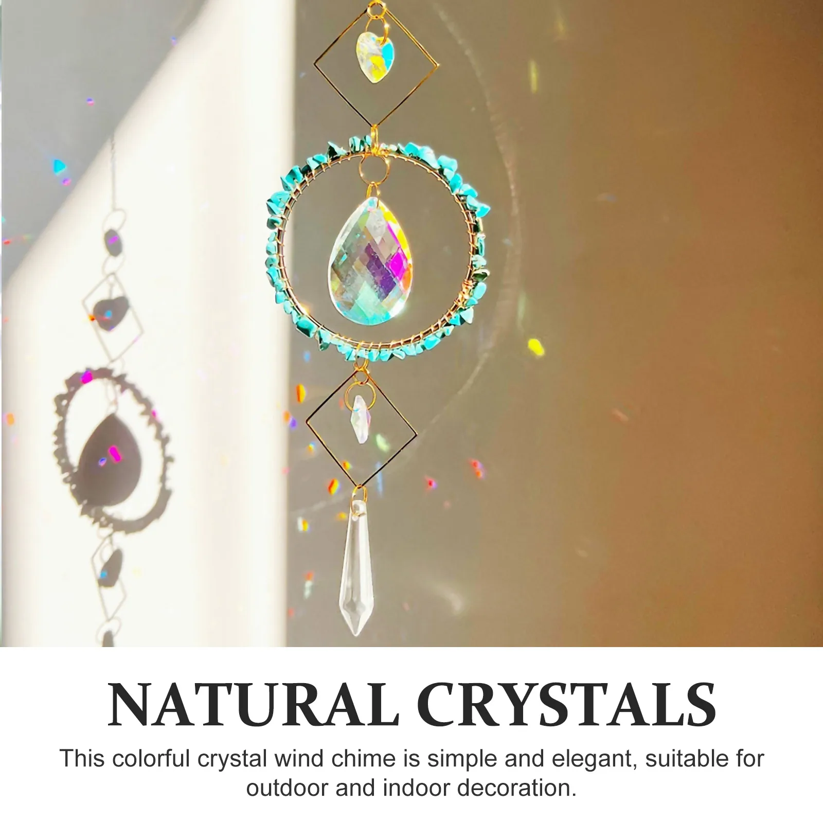 

Crystal Suncatcher Hanging Decor For Window Sun Catchers Indoor Light Catchers Prism Ornament Home Chime