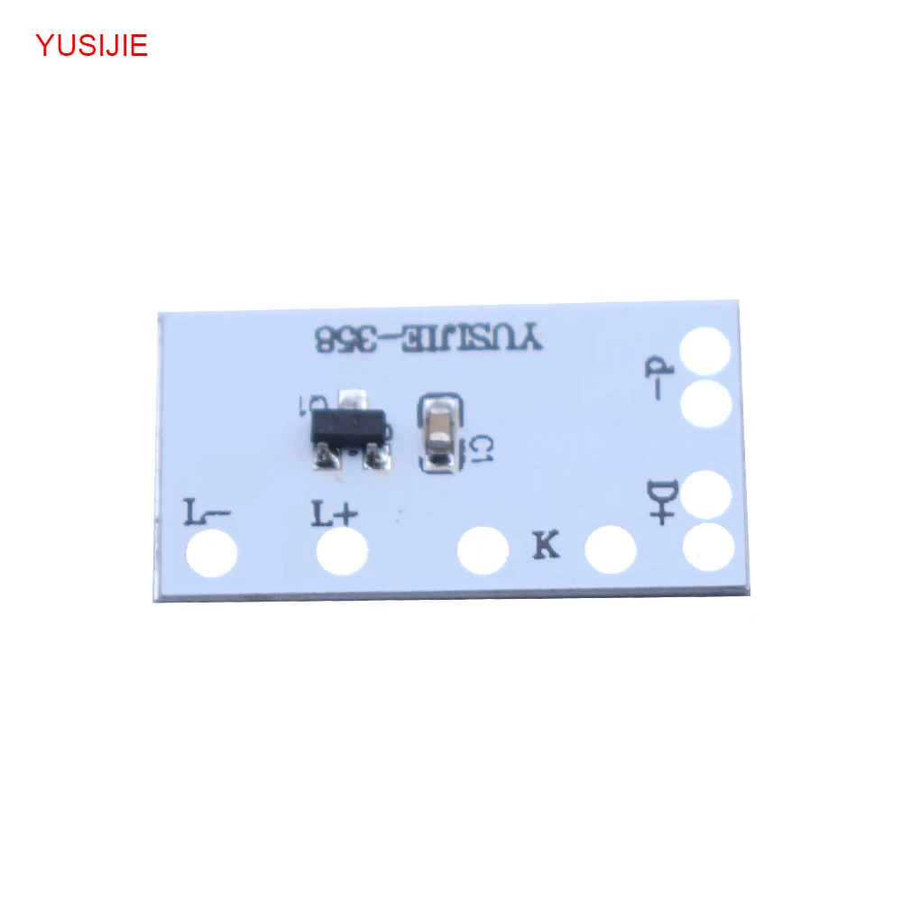 Bicycle light control board car light modification DIY lighting LED flash control chip IC 3-5v voltage control