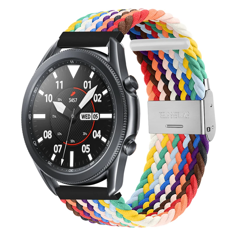 Braided Solo Loop Strap For LUONENG G3 Smart Watch Adjustable Nylon Band Belt G28 Pro Care/LW11 KW30 Bracelet Correa Accessories