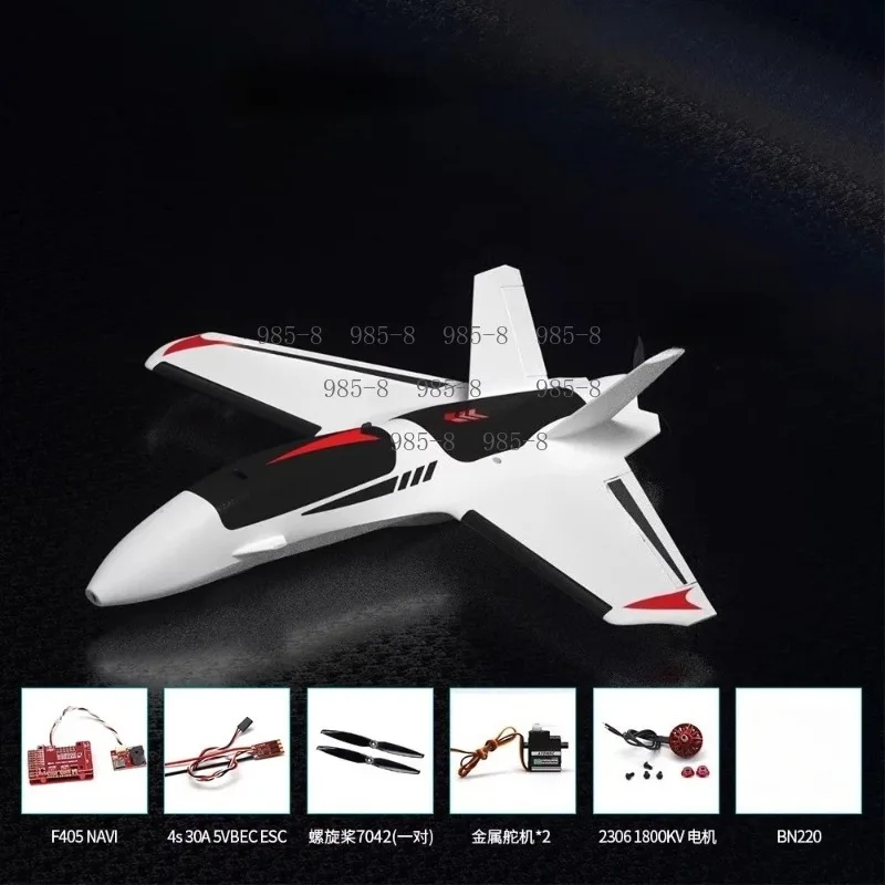 800mm Delta Wing FPV Fixed Wing Airplane RC Model, EPP Anti-Crash FPV Racing Plane With GPS Return Function For Hobby Pilots