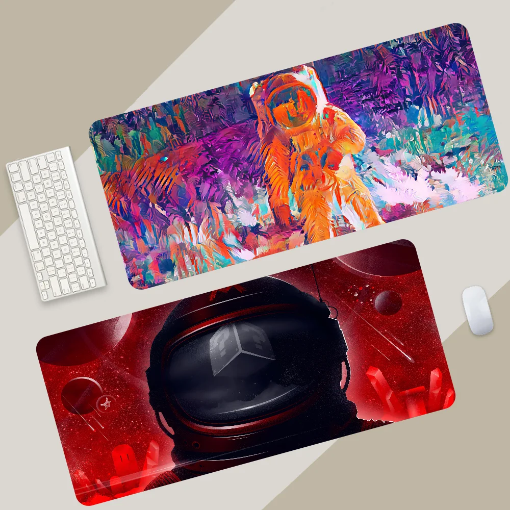 Mousepad Astronauta Space Mousepad Mouse Mat Desk Mat With Pad Gaming Accessories Prime Gaming XXL Keyboard Pad Padding Mat