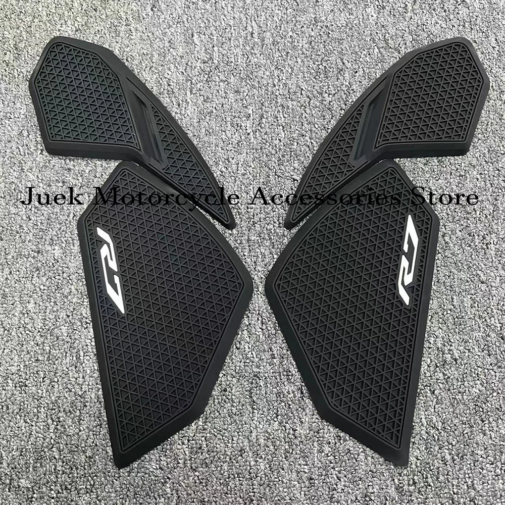 R7 NEW Fuel Tank Pad for YAMAHA YZF R7 YZFR7 2021-2022 Gas Tank Pad Knee Grip Traction Pad Tank Non-slip Protector Stickers