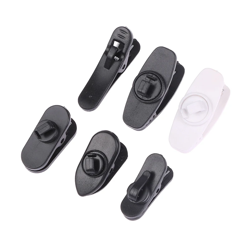 10 قطعة سماعة سلك كابل كليب الحبل طوق البلاستيك Nip المشبك منظمة حامل سماعة الصوت خط المحمولة للهاتف MP3