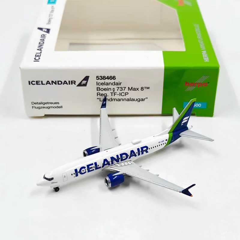

Модель самолета Herpa Diecast Alloy в масштабе 1:500 Boeing 737 B-737 MAX 8 538466 для коллекций и демонстрации