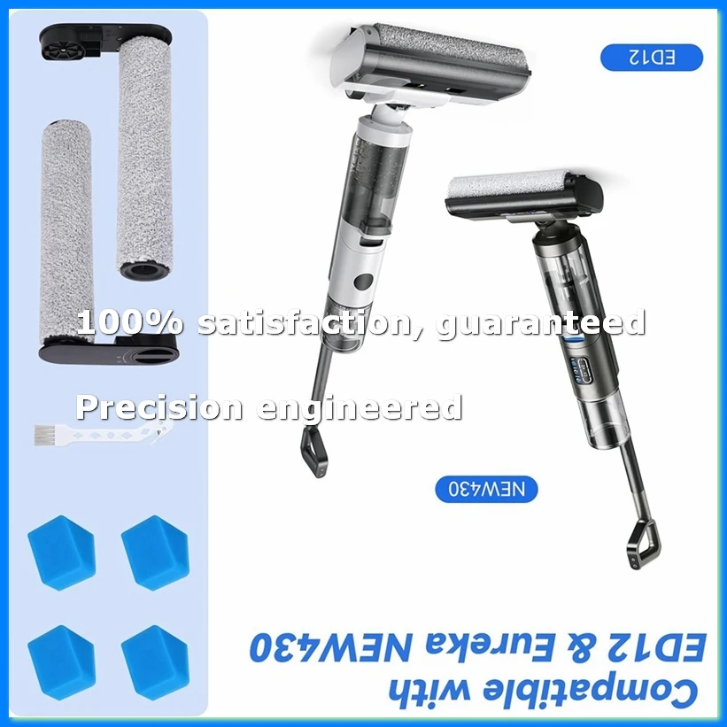 

For NEW430BL / ED12 Vacuum Cleaner Replacement Parts Main Roller Brush and Sponges Filters-A21R