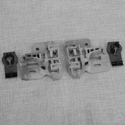 1 Set Front Power Window Regulator Repair Clip 51338254781 Fit for BMW X5 E53 2000 2001 2002 2003 2004 2005 2006 Plastic