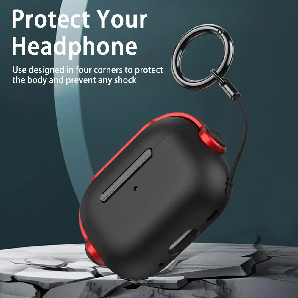 Protective Cover For Airpods Pro 2 2nd Case Soft For Apple AirPods 3 2 Case Accessories Earphones Cover With Keychain Desig G2I9