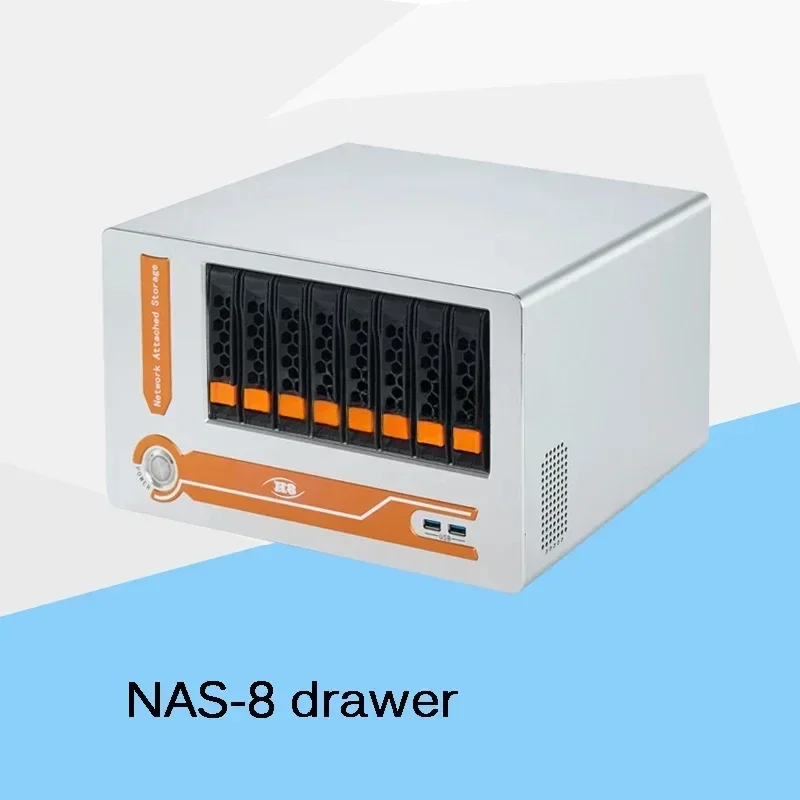 Nas Series 8-bay Mini Server Hot Plug Chassis Network Data Storage Industrial Control Equipment