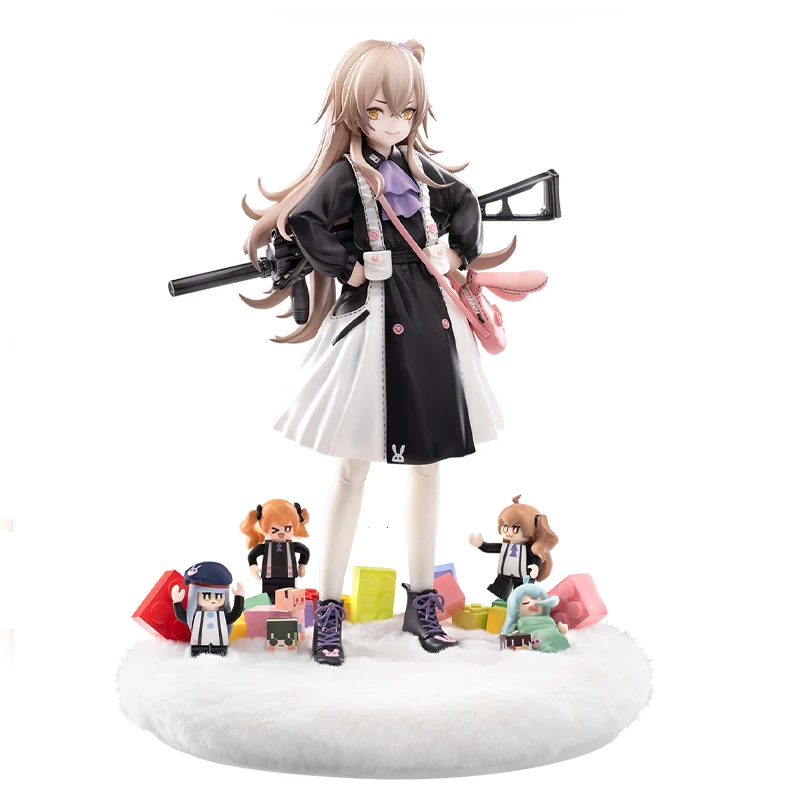 

2024 Girls Frontline UMP45, специальный агент, ухо кролика, оригинальный натуральный ПВХ, аниме-фигурка, модель игрушки, коллекция фигурок, кукла в подарок