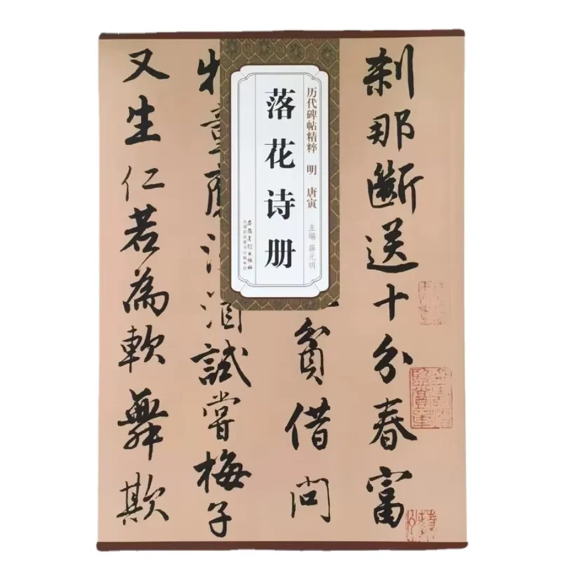 

Tang Yin Running Script Brush Copybook Regular Script Seal Script Calligraphy Collection Book Chinese Classics Original Printing