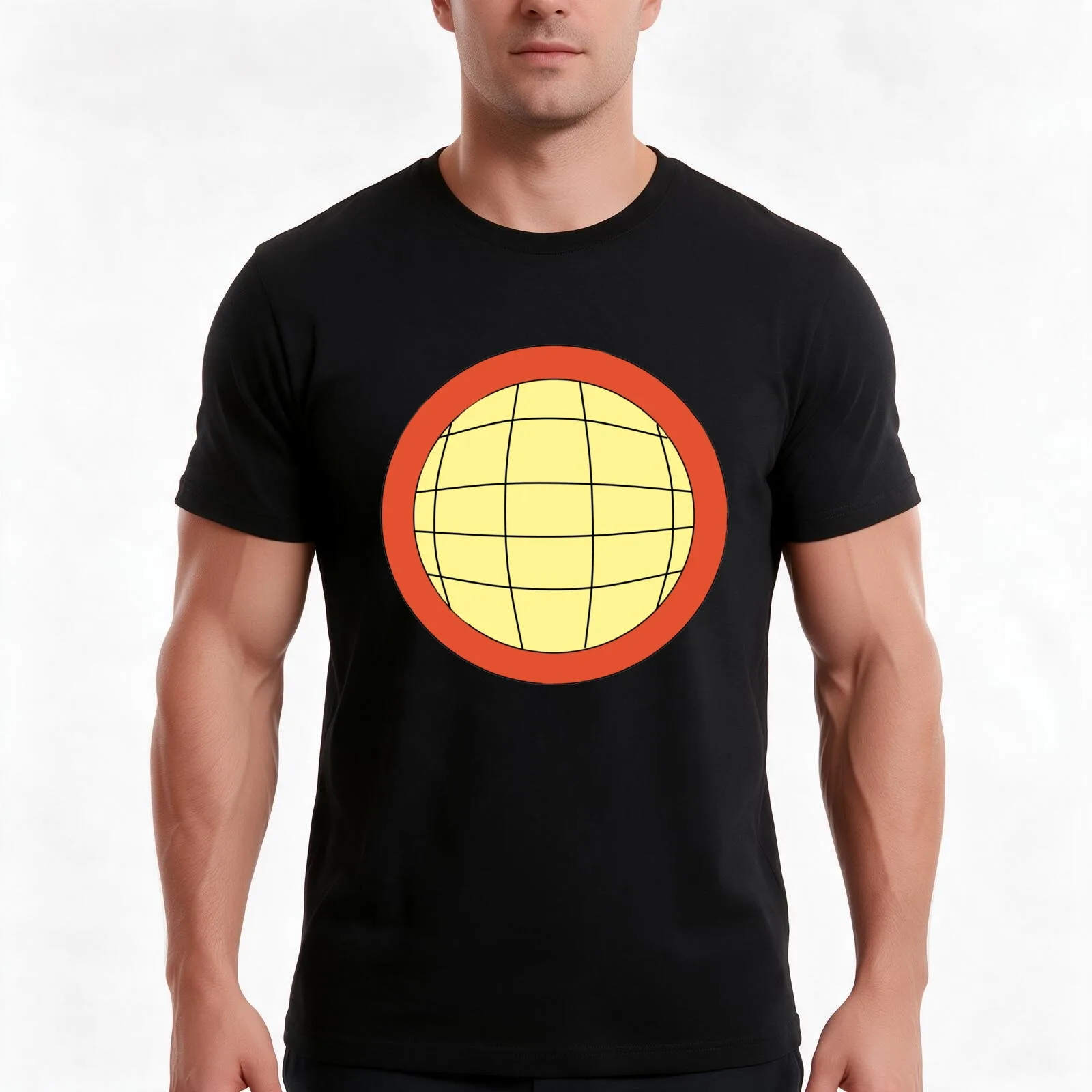 Captain Planet - Planeteer -fire - Wheeler T-Shirt, Summer Casual Cotton Tee, Oversized Streetwear Tops, Vintage Graphic Print