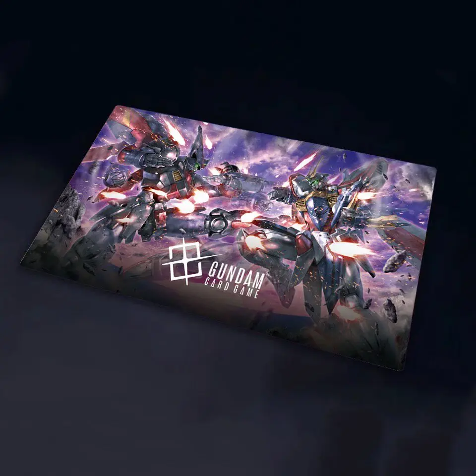 600x350mm Shining X Master Gundam GD05 Diy Surface Shining Playmat 1.5mmSeamless Edges Gcg Rubber Board Game Card Mat Toy Gift