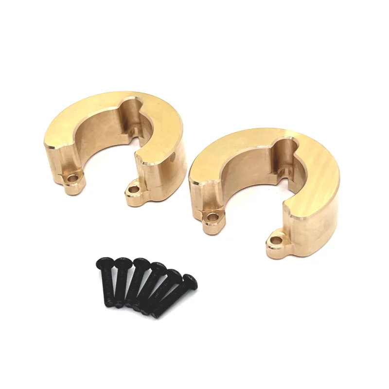 Remote Control Car Metal Upgrade Accessories Brass Front Wheel Counterweight Fit For YK 1/10 YK4106 YK4107 RC Car Parts