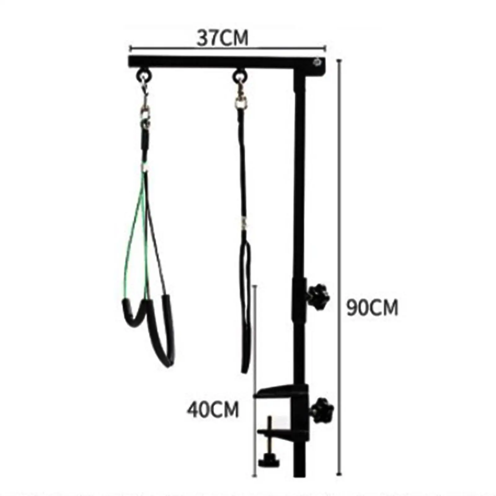 Dog Grooming Arm with Clamp Pet Grooming Table for Small Medium Dogs Cutting view 6