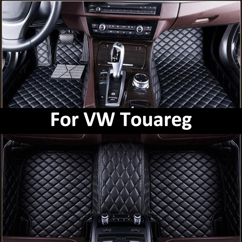 Custom Car Floor Mats For VW Touareg Auto Carpets Foot Coche Accessories