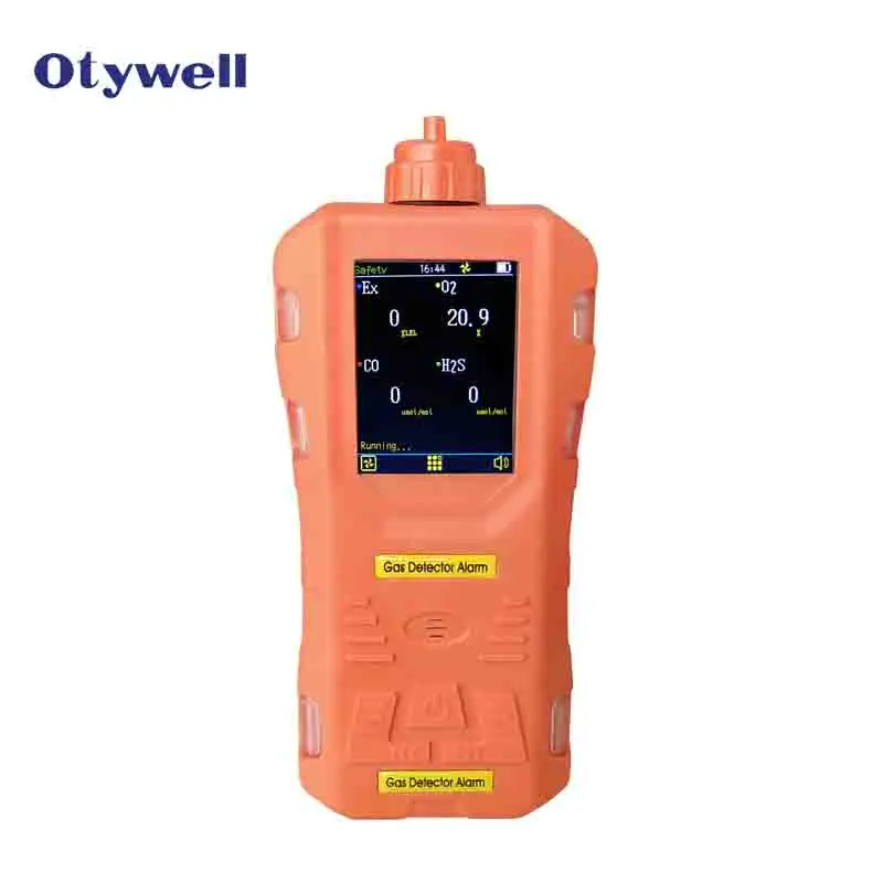 OT135 iot multi-gas alarm detector, methane ch4 co2 h2 co n2 h2s gas analysis meter