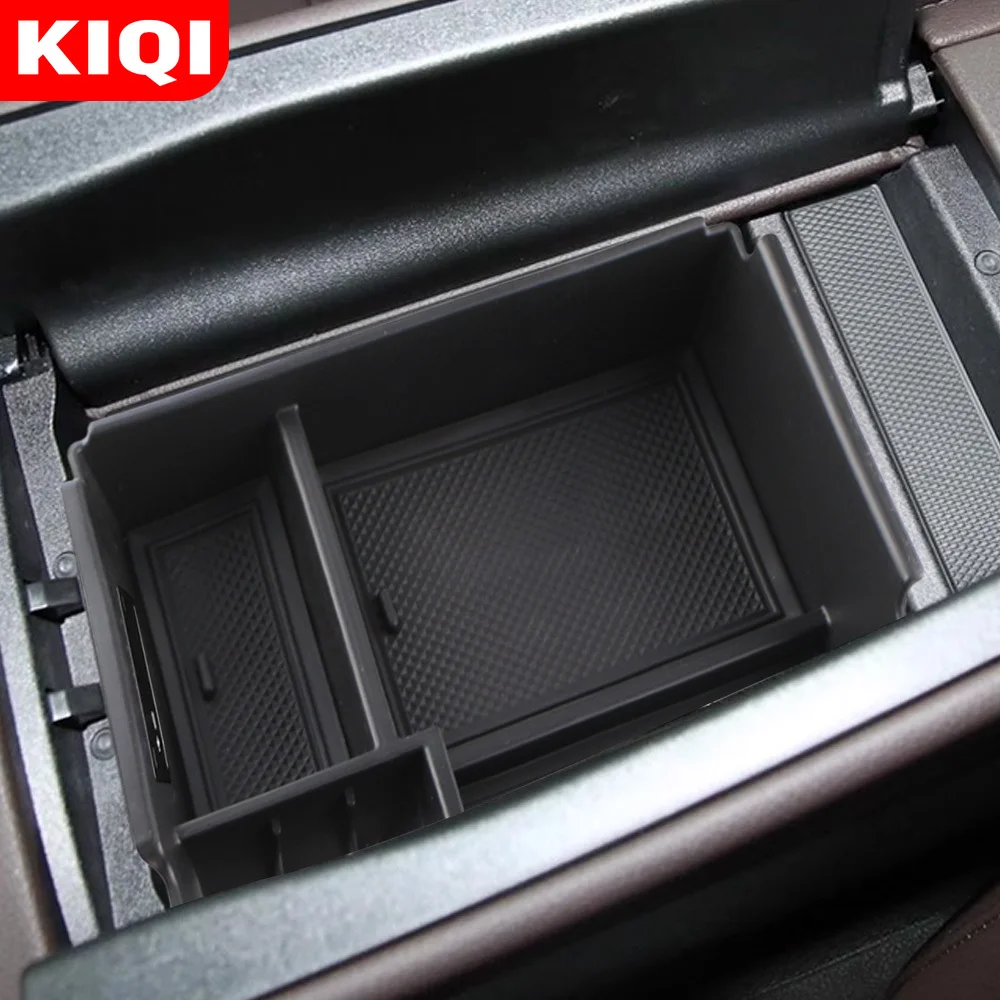 Car Organizer Armrest Storage Box for Mercedes Benz GLE Class W167 V167 350 450 400d 2020-2024 ABS Interior Central Container