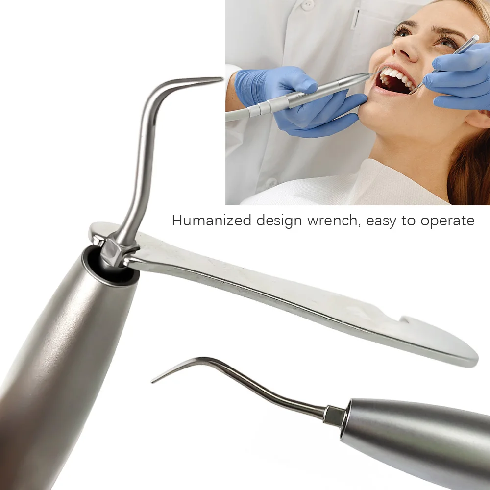 Dental Air Scaler Handpiece Sonic Scaler Tooth Cleaner for KV With K1 K2 K3 tips 2/4 Holes Dentistry Tools