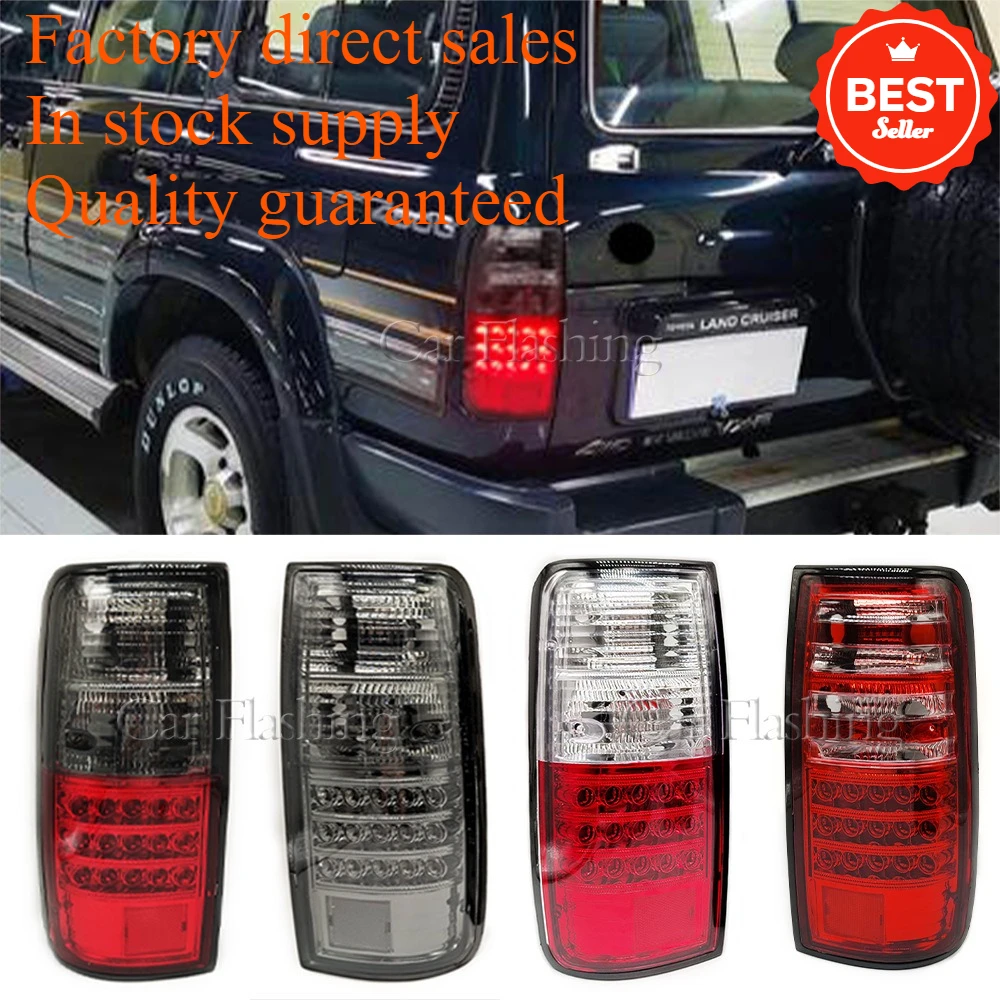 

Подходит для Toyota 91-97 Land Cruiser LC80/FJ80/4500, задний фонарь в сборе, светодиодный стоп-сигнал