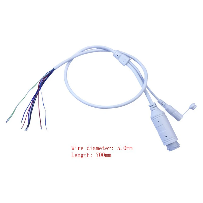 48V Tot 12V Poe 9 Kabel Met Dc Audio Ip Camera Rj45 Kabel Ingebouwd Poe Module Voor Cctv Ip Camera