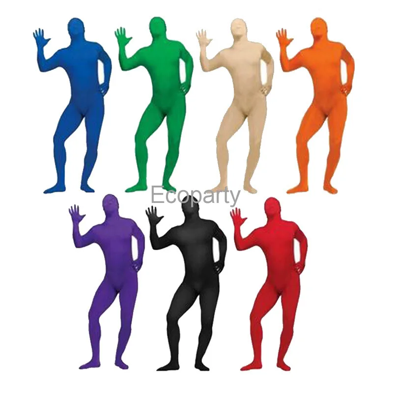 New Green Screen Suit Chroma Body Zentai Suit For Adult Movie Video Invisible Effect Photographic Filming Studio Costume Props