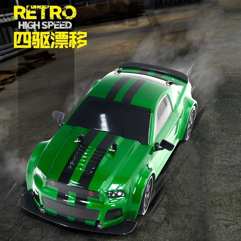 

New Product Hot Selling 8006 Mustang Four-wheel Drive Remote-controlled Electric Racing Drift Car 1:14 Children's Toy