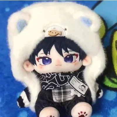 

20cm Game Genshin Impact Plush Dolls Anime Figure Scaramouche Wanderer Plush Decor Soft Stuffed Dress Up Doll Children Toys