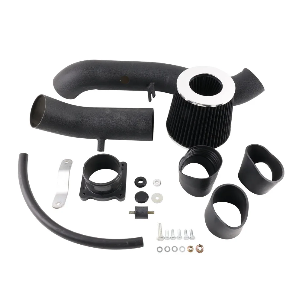 مدخل هواء بارد التعريفي الأنابيب الحرارة درع مجموعة مرشح لمحركات 03-06 نيسان 350Z إنفينيتي G35 V35 3.5L V6 VQ35DE #2