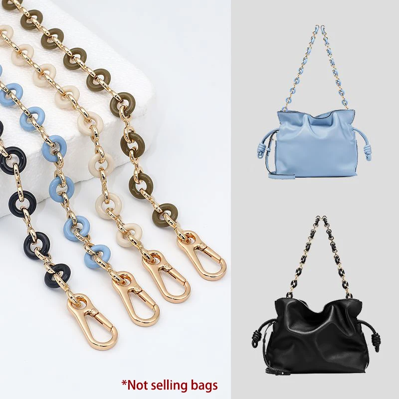 1PC Donut Chain Replaceable Shoulder Bag Wallet Crossbody Chain Strap Belt Replacement Accessories Detachable Bag Chain New