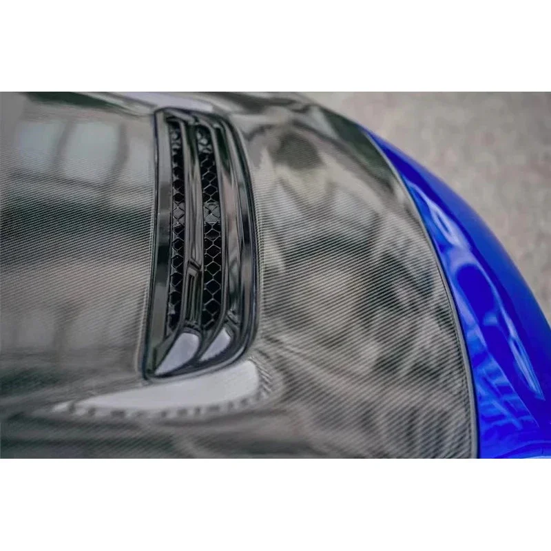 KQX Premium Forge Carbon Fiber Hood Exterior Mod Part For 11th Gen Civic