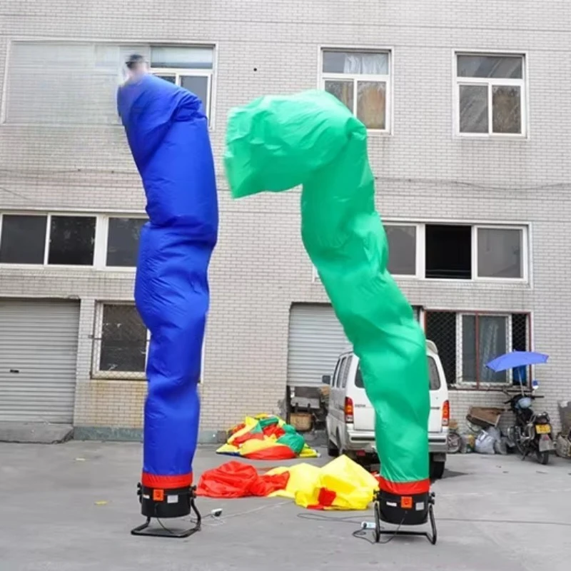 Factory Price Inflatable Flame Aerial Dancer Dancing Male Inflatable Sky Aerial Dancer