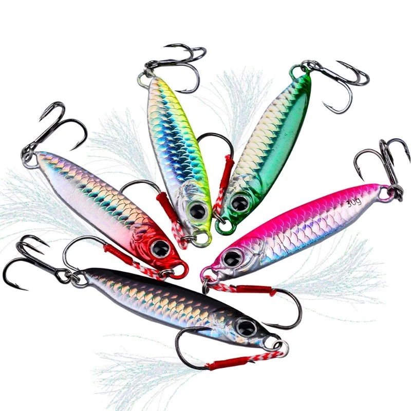 

5pcs Fishing Lure Set Offshore Angling Trolling Boat Fishing Artificial Bait Kit Simulated Fishing Bait Fishing Accessory