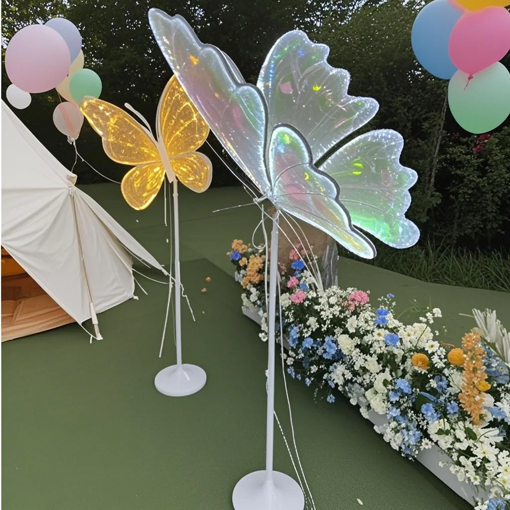 

Красочная бабочка, креативный пол, элитный дизайн, банкет, банкет, свадебное украшение, посадка бабочки