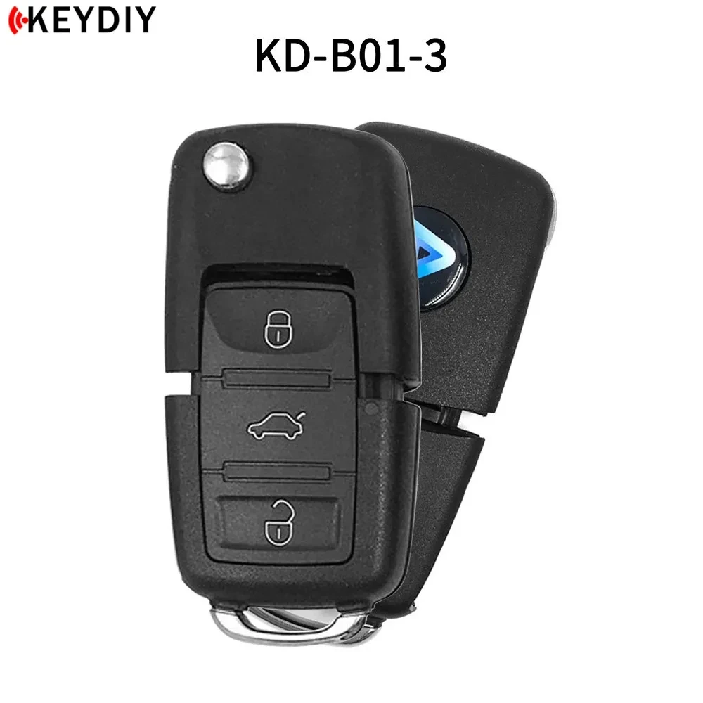 KEYDIY Original KD900 B Series Remote Control KD-B01-3 3/4 Buttons for VW KD-X2 Key Generater URG200 Machine