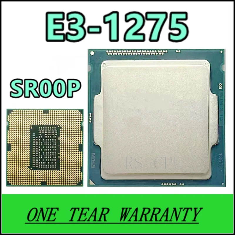 E3-1275 E3 1275 SR00P Czterordzeniowy procesor CPU 3,4 GHz 6M 95W LGA 1155