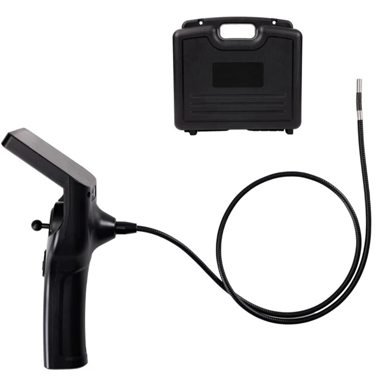 Endoscope Industriel à Direction 4 Voies, 360 Degrés, HD 1080P, Wifi, Partage d'Images, pour Automobile, Compatible avec Tous les Smartphones