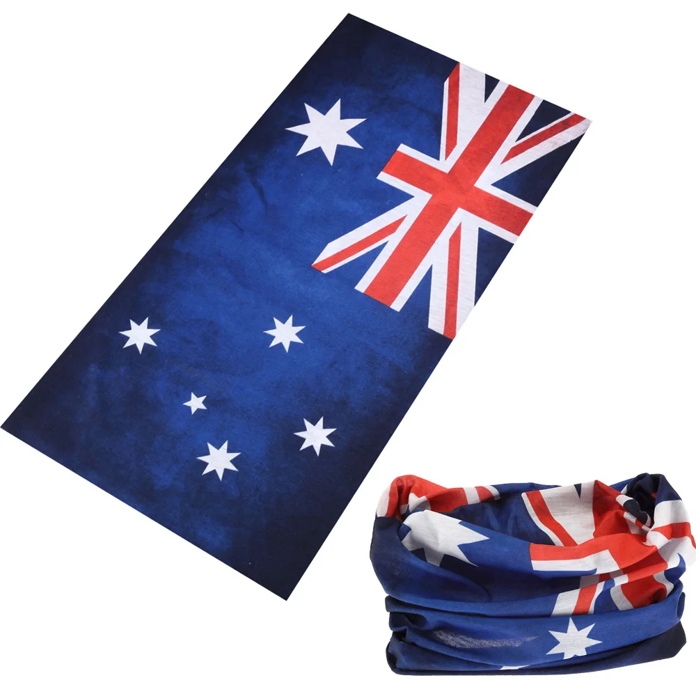 14 Stijlen Vintage Vlag Ontwerp Cycling Bandana Multi-Use Unisex Outdoor Sport Gezichtsmasker Tube Bivakmuts Sjaal