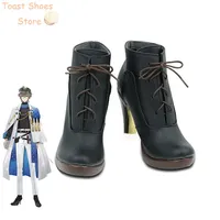 Ike Eveland Cosplay Shoes Halloween Carnival Boots VTuber Luxiem Cosplay Prop Costume Prop