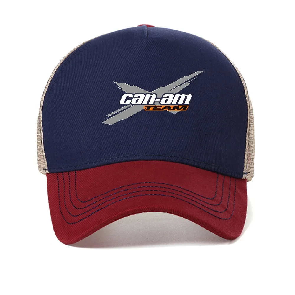 

Can-Am Team Brp Atv baseball cap Breathable Men Moto Race caps adjustable mesh trucker hats breathable Snapback hat