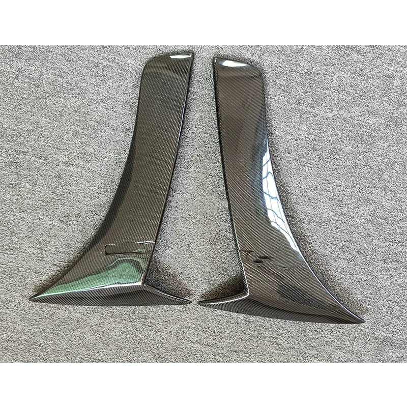 

Боковое вентиляционное отверстие крыла из углеродного волокна для Mercedes Benz S-класса W222, модифицированный передний ветровой нож, автомобильные аксессуары