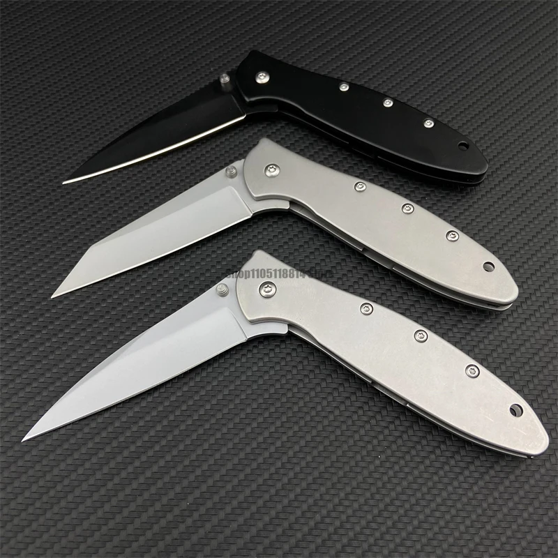 1660 EDC مقبض من الفولاذ المقاوم للصدأ سكين للفرد الصيد الدفاع عن النفس التكتيكية أدوات متعددة EDC التخييم بقاء سكينة تكتيكية #4