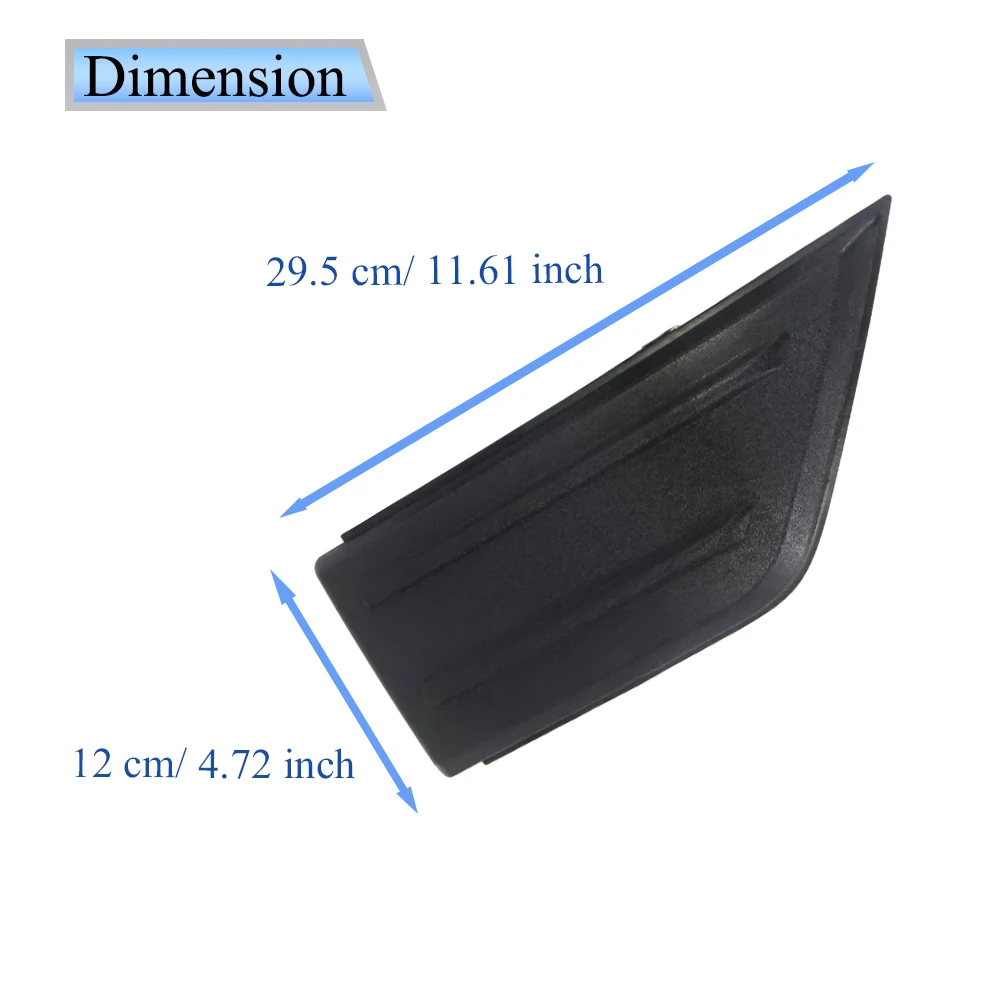 ML3Z-17E810-AA ML3Z-17E811-AA المصد الأمامي للسيارة غطاء لوحة الزاوية الكسوة لفورد F150 F-150 شاحنة بيك اب 2021 2022 2023