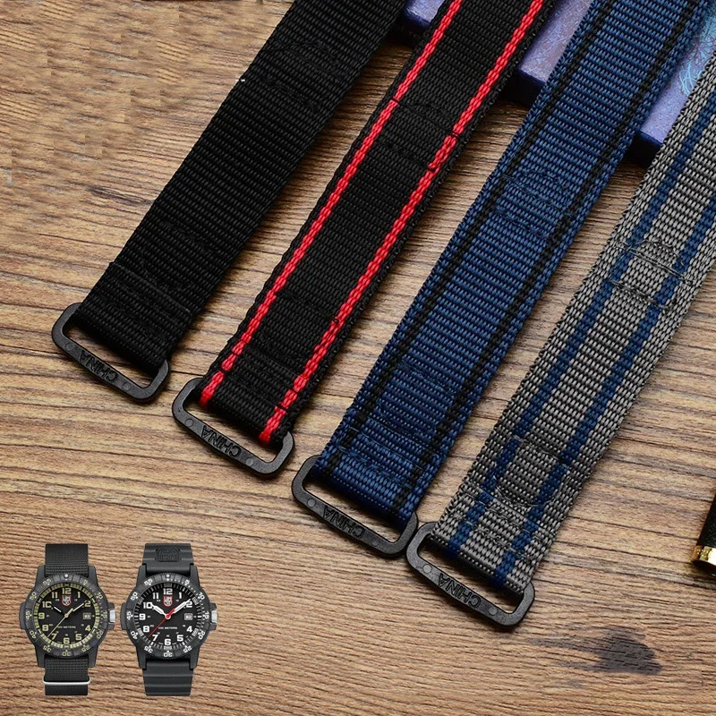 Sports waterproof nylon strap quick release  strap suitable for Luminox Seiko brand series belt 18mm 20mm