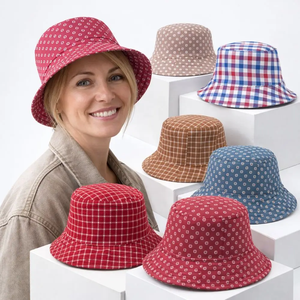 Double-sided Women's Sun Hat UV Protection Wide Brim Tea Picking Work Hat Lightweight Breathable Fisherman's Hat Summer Outdoor