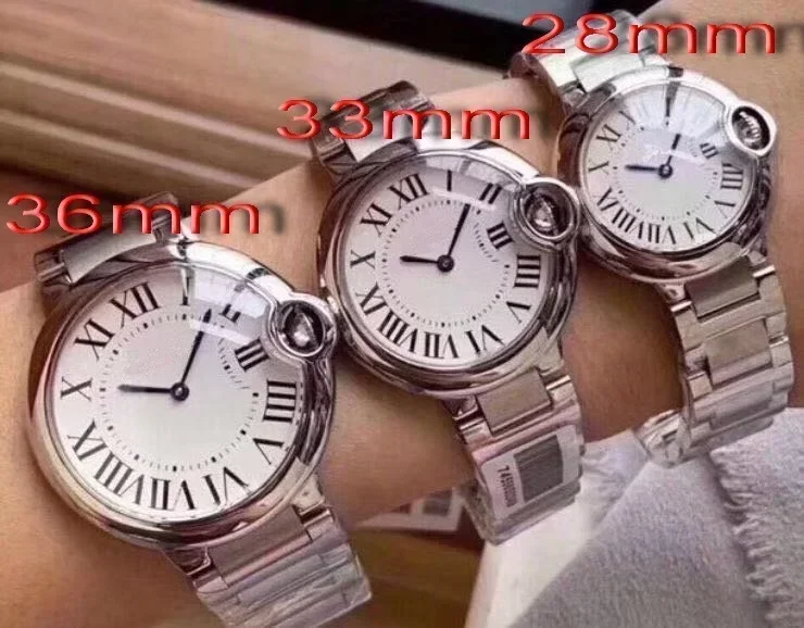 Luxury New Mens Women Quartz Watch White Rome Dial Fashion No Date Fashion Watches