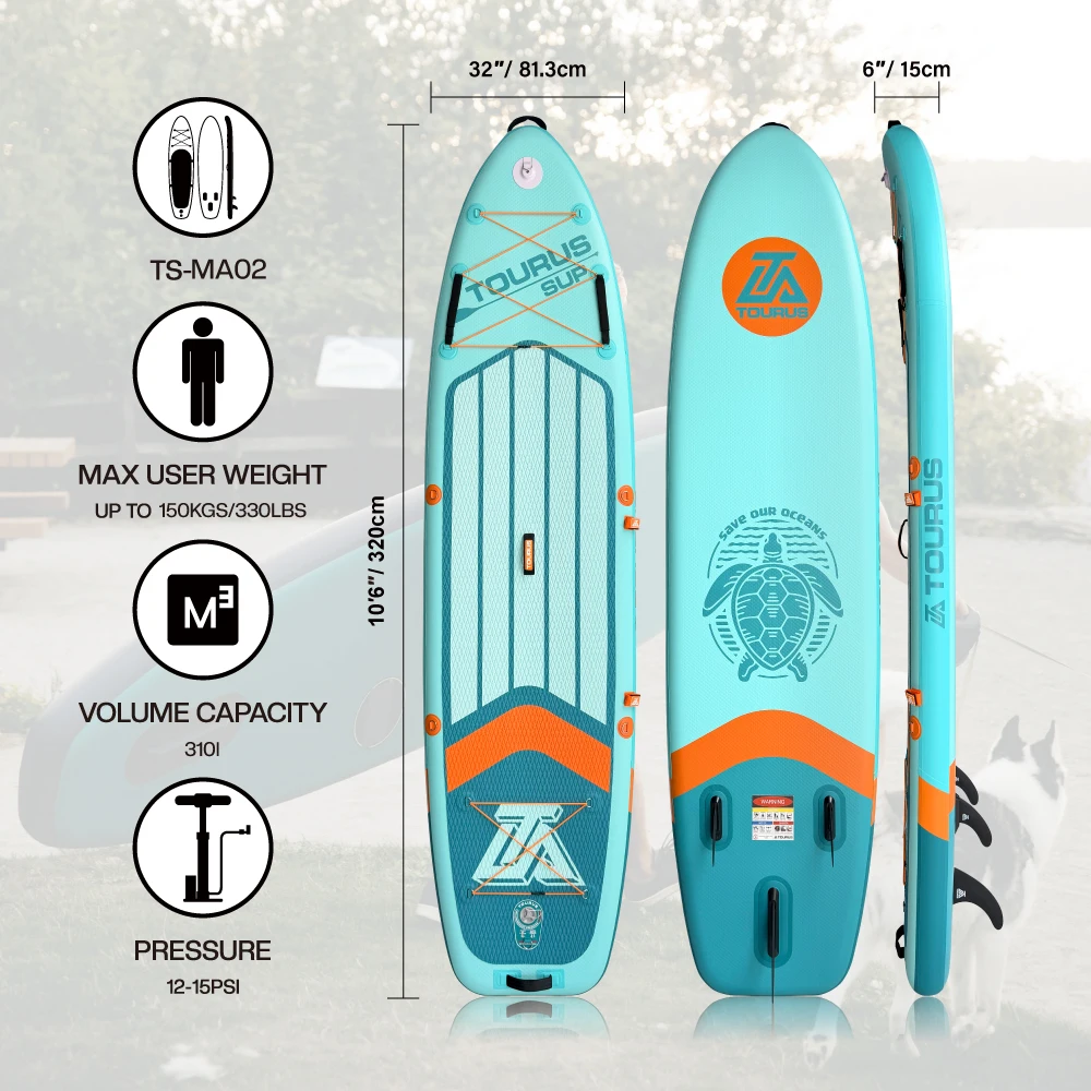 Groothandel Opblaasbaar Stand - Inflatable Paddle Board 10.6Ft recensie en prijs