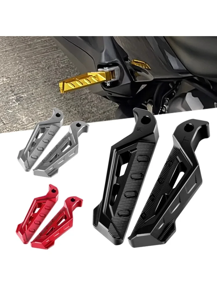 

AEROX NVX NMAX 1 Pair Scooter Motorcycle Modified Rear Pedals For YAMAHA AEROX155 NVX155 N-MAX155 CNC Aluminum Alloy Accessories